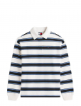 Tommy Jeans - Tjw Rlx S-Flag Stripe Rugby Ext - Dressipluusid - XL