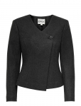 ONLY - Onlmaika L/S Asym Fit Jacket Pnt Ox - Villased jakid - S
