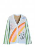 Hunk&oslash;n - Bubbles Cardigan - Kardiganid - XXL