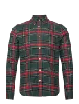 Morris - Soft Twill Tartan Shirt-Slim Fit - Vabaaja s&auml;rgid - M