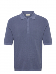 Calvin Klein Jeans - Ss Cotton Waffle Polo Collarswtr - L&uuml;hikeste varrukatega - L
