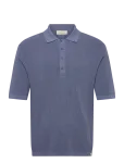 Calvin Klein Jeans - Ss Cotton Waffle Polo Collarswtr - L&uuml;hikeste varrukatega - L