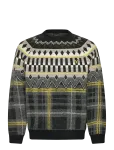 Lyle & Scott - Fair Isle Tartan Jumper - &Uuml;mara kaelusega - XXL