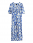 Lindex - Midi Dress With Puff Sleeves - P&otilde;lveni ja midi - XXL