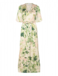 Vila - Vimolina V-Neck 2/4 Ankle Dress/Dc/R - Maksikleidid - 44