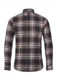 Lindbergh - Brushed Checked Shirt L/S - Vabaaja s&auml;rgid - S