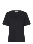 Coster Copenhagen - Cc Heart Basic Regular V-Neck T-Shi - L&uuml;hikeste varrukatega - XS