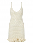 Malina - Nelle Pointelle Ruffled Mini Dress - L&uuml;hikesed kleidid - XL