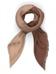 Calvin Klein - Gradient Emblem Square Scarf 70X - Kerged sallid - ONE SIZE