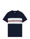 Tommy Jeans - Tjm Reg Tape Tee - L&uuml;hikeste varrukatega - XS