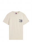 Tommy Jeans - Tjm Reg Sign Flag Ss Tee Ext - L&uuml;hikeste varrukatega - XS