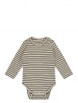 En Fant - Body Ls Rib Stripe - Pikkade varrukatega - 80