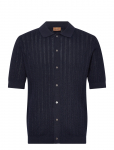 Mos Mosh Gallery - Mmgdario Button Ss Polo Knit - L&uuml;hikeste varrukatega kootud polos&auml;rgid - L