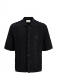 Jack & Jones - Jorcotedazur Knit Crochet Polo Sn - L&uuml;hikeste varrukatega kootud polos&auml;rgid - M