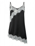Pieces - Pcariel Assymetric Lace Top D2D Pp Bc - Varrukateta - S