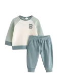 Lindex - Set With Sweatshirt And Joggers - Dressikomplektid - 86