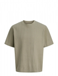 Jack & Jones - Jjeharrison Structure Tee Ss O-Neck Sn - L&uuml;hikeste varrukatega - XL
