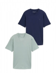 Tom Tailor - Doublepack T-Shirt, Packaging - L&uuml;hikeste varrukatega - S