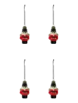 House Doctor - Christmas Ornament, Hdtino, Red - J&otilde;ulukuulid ja kuuseehted - ONE SIZE