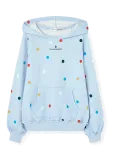 THE ANIMALS OBSERVATORY - Beaver Kid Hoodie White Telephone - Kapuutsiga pusad - 128