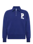 Polo Ralph Lauren - &ldquo;P&rdquo; Logo Slub Fleece Quarter-Zip - Fliisid ja vahekihid - S
