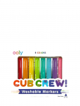 Ooly - Washable Markers 8 Pcs - Cub Crew - V&auml;rvid - ONE SIZE