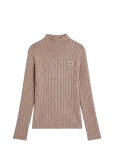 Calvin Klein Jeans - Woven Label Tneck Sweater - K&otilde;rge kaelusega - XXL