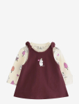 Lindex - Moomin Set With Top And Dress - Komplektid pikkade varrukatega T-s&auml;rgiga - 74