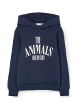 THE ANIMALS OBSERVATORY - Wrasse Kid Hoodie Red - Kapuutsiga pusad - 8 Y