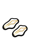 Pipol's Bazaar - Snap-Snap Black 2Pcs - Juukseklambrid - ONE SIZE