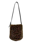 ROTATE - Faux Fur Bon Bon Bag - Paunkotid - ONE SIZE