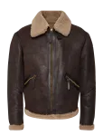 Belstaff - Winterbrook Jacket Dark Brown / Sand - Nahk - S
