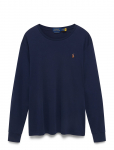 Polo Ralph Lauren - Custom Slim Fit Soft Cotton T-Shirt - Pikkade varrukatega - S