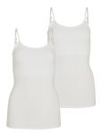 Vila - Visurface Strap Top New 2-Pack - Noos - Varrukateta - L/XL