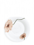 K&auml;hler - Hammersh&oslash;i Poppy Dyb Tallerken M. Deko - Supitaldrikud - &Oslash; 21 CM