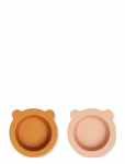 Liewood - Peony Suction Bowl 2-Pack - Kausid - ONE SIZE