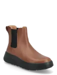 FitFlop - F-Mode Leather Flatform Chelsea Boots - Chelsea saapad - 41