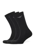 Emporio Armani - Men's Knit Short Socks - Tavalised sokid - ONE SIZE