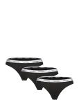 Calvin Klein - Thong 3Pk - Stringid - L