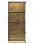 House Doctor - Vitrineskab, Hdglass, Messing - Kapid - 35X15X80