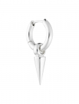 Syster P - Juno Single Hoop Silver - R&otilde;ngad - ONE SIZE