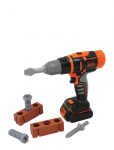 Smoby - Smoby Black+Decker Mechanical Drill And Accessories - M&auml;ngut&ouml;&ouml;riistad - ONE SIZE