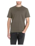 Replay - T-Shirt Regular Replay Basics - L&uuml;hikeste varrukatega - XXL