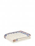 NOBODINOZ - Vibes Quilt In French Linen 115X145 - Tekid ja pleedid - ONE SIZE