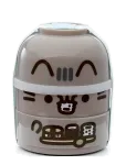 Puckator - Stacked Bento Box Lunch Box With Cutlery - Toidukarbid - ONE SIZE