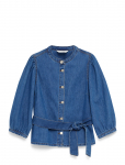 MSCH Copenhagen - Mschrylan Elena 3/4 Shirt - Teksas&auml;rgid - L