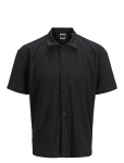 Jack & Jones - Jcointerlude Plisse Shirt Ss - L&uuml;hikeste varrukatega s&auml;rgid - S