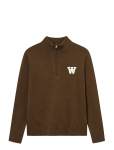 WOOD WOOD - Wwtay Half Zipper 25081 - Poolpika lukuga džemprid - M