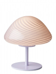 Halo Design - Mini Mush Table Lamp, Glass Head, Metal Base - Laualambid - ONE SIZE