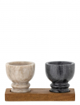 Bloomingville - Inesa Salt & Pepper Jar - Soola- ja pipraveskid - 0.07 CL